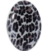 Resin Cabochons, No-Hole Jewelry findings, Oval, 30x40mm, Sold by PC  