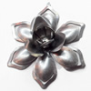 Iron Jewelry Finding Pendant Lead-free, Flower 51x60mm, Sold by PC  