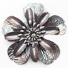 Iron Flower Lead-free, NO Hole Headwear & Costume Accessory, 58x57mm, Sold by PC  