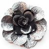 Iron Flower Lead-free, NO Hole Headwear & Costume Accessory, 55x58mm, Sold by PC  