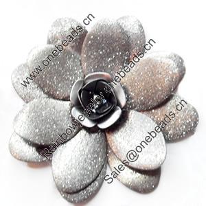 Iron Flower Lead-free, NO Hole Headwear & Costume Accessory, 52mm, Sold by PC  
