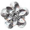 Iron Flower Lead-free, NO Hole Headwear & Costume Accessory, 58mm, Sold by PC  