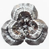 Iron Flower Lead-free, NO Hole Headwear & Costume Accessory, 45x41mm, Sold by PC