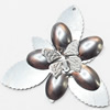 Iron Jewelry Finding Pendant Lead-free, 55x52mm, Sold by PC