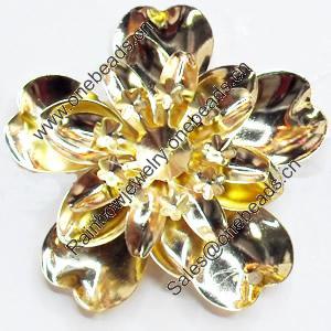 Iron Flower Lead-free, NO Hole Headwear & Costume Accessory, 60x58mm, Sold by PC