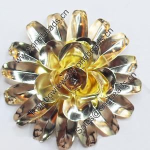 Iron Flower Lead-free, NO Hole Headwear & Costume Accessory, 62mm, Sold by PC