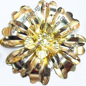 Iron Flower Lead-free, NO Hole Headwear & Costume Accessory, 68mm, Sold by PC