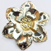 Iron Flower Lead-free, NO Hole Headwear & Costume Accessory, 63mm, Sold by PC