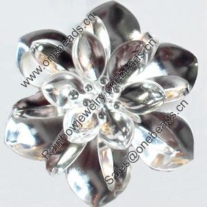 Iron Flower Lead-free, NO Hole Headwear & Costume Accessory, 65x72mm, Sold by PC  