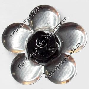 Iron Flower Lead-free, NO Hole Headwear & Costume Accessory, 35x35mm, Sold by PC  