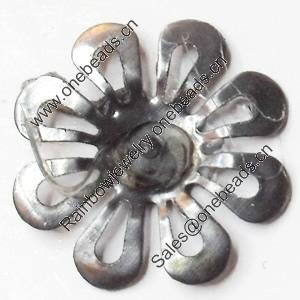 Iron Flower Lead-free, NO Hole Headwear & Costume Accessory, 18mm, Sold by PC  