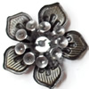 Iron Flower Lead-free, NO Hole Headwear & Costume Accessory, 22mm, Sold by PC  