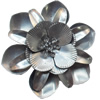 Iron Flower Lead-free, NO Hole Headwear & Costume Accessory, 72x66mm, Sold by PC  