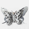 Iron Jewelry Finding Pendant Lead-free, Butterfly, 60x38mm, Sold by PC  