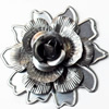 Iron Flower Lead-free, NO Hole Headwear & Costume Accessory, 58mm, Sold by PC  