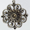 Pendant, Zinc Alloy Jewelry Findings, 44x48mm, Sold by PC