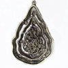 Pendant, Zinc Alloy Jewelry Findings, 41x63mm, Sold by PC