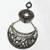 Pendant, Zinc Alloy Jewelry Findings, 55x91mm, Sold by PC