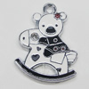 Zinc Alloy Enamel Pendant, 22x30mm, Sold by PC