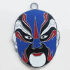 Zinc Alloy Enamel Pendant, 24x34mm, Sold by PC