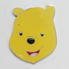 Zinc Alloy Enamel Pendant, 35x47mm, Sold by PC