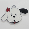 Zinc Alloy Enamel Pendant, Animal 48x33mm, Sold by PC