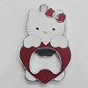 Zinc Alloy Enamel Pendant, Cat 49x57mm, Sold by PC