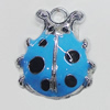 Zinc Alloy Enamel Pendant, 19x22mm, Sold by PC