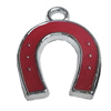 Zinc Alloy Enamel Pendant, 19x27mm, Sold by PC