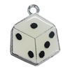 Zinc Alloy Enamel Pendant, 23x29mm, Sold by PC