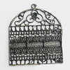 Pendant, Zinc Alloy Jewelry Findings, 41x49mm, Sold by PC