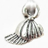 Pendant, Zinc Alloy Jewelry Findings, 8x9mm, Sold by Bag