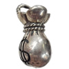 Pendant, Zinc Alloy Jewelry Findings, 18x38mm, Sold by Bag