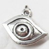 Pendant, Zinc Alloy Jewelry Findings, eye, 20x18mm, Sold by Bag