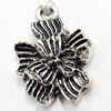 Pendant, Zinc Alloy Jewelry Findings, 14x19mm, Sold by Bag