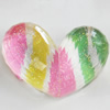Resin Cabochons, No-Hole Jewelry findings, 31x23mm, Sold by PC