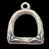 Pendant, Zinc Alloy Jewelry Findings, 14x17mm, Sold by Bag