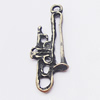 Pendant, Zinc Alloy Jewelry Findings, 13x33mm, Sold by Bag