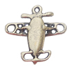 Pendant, Zinc Alloy Jewelry Findings, Plane 19x19mm, Sold by Bag