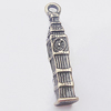 Pendant, Zinc Alloy Jewelry Findings, 5x25mm, Sold by Bag