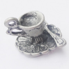 Pendant, Zinc Alloy Jewelry Findings, Cup 13x10mm, Sold by Bag