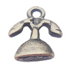 Pendant, Zinc Alloy Jewelry Findings, Telephone 11x12mm, Sold by Bag