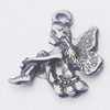 Pendant, Zinc Alloy Jewelry Findings, 16x17mm, Sold by Bag