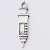 Pendant, Zinc Alloy Jewelry Findings, 4x22mm, Sold by Bag