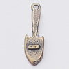Pendant, Zinc Alloy Jewelry Findings, 6x22mm, Sold by Bag