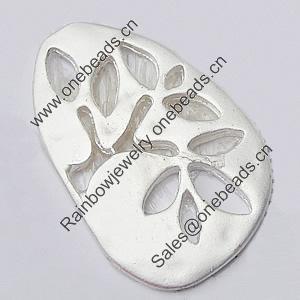 Pendant, Zinc Alloy Jewelry Findings, 18x29mm, Sold by Bag