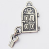 Pendant, Zinc Alloy Jewelry Findings, 14x20mm, Sold by Bag