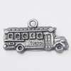 Pendant, Zinc Alloy Jewelry Findings, 22x10mm, Sold by Bag