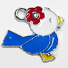 Zinc Alloy Enamel Pendant, 20x18mm, Sold by PC