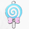 Zinc Alloy Enamel Pendant, 18x30mm, Sold by PC